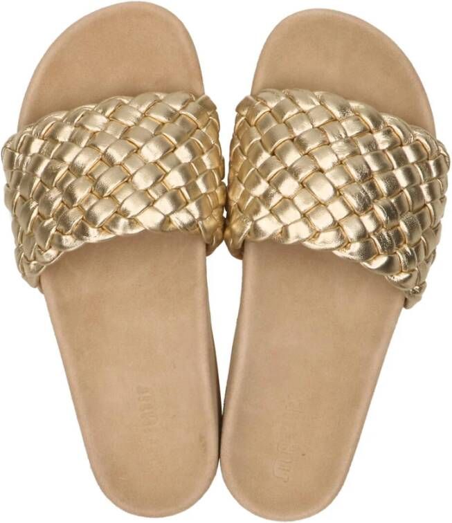 Maruti Comfortabele Slippers Billy Yellow Dames