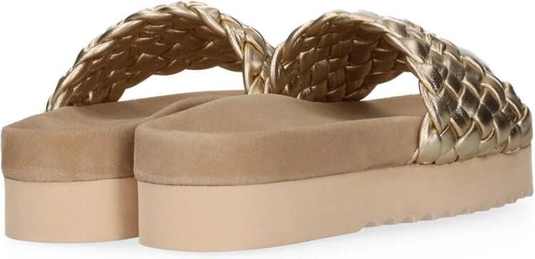 Maruti Comfortabele Slippers Billy Yellow Dames