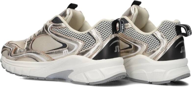 Maruti Gouden Chunky Sneakers voor Vrouwen Multicolor Dames