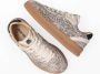 Maruti Yale Sneakers Dames Leren Sneaker Beige - Thumbnail 5
