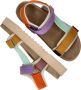 Maruti Beau sandalen met klittenband Multi Textiel Plateau sandalen Dames - Thumbnail 11