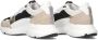 Maruti Raven beige black white Zwart Leer Lage sneakers Dames - Thumbnail 5