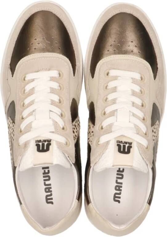 Maruti Stijlvolle Sneakers Beige Dames