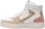 Maruti Mona White Pink Sneakers hoge sneakers - Thumbnail 4