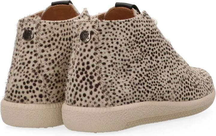 Maruti Stijlvolle Veterschoenen Beige Dames