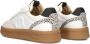 Maruti Yale Suede BSA White Beige Black Dames Sneakers Wit - Thumbnail 2