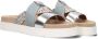 Maruti Bari slippers Pixel Offwhite Blauw Leer Geen Dames - Thumbnail 9