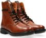 Maruti Anabela Boots Pixel Cognac Leer Dames Laarzen Cognac - Thumbnail 4