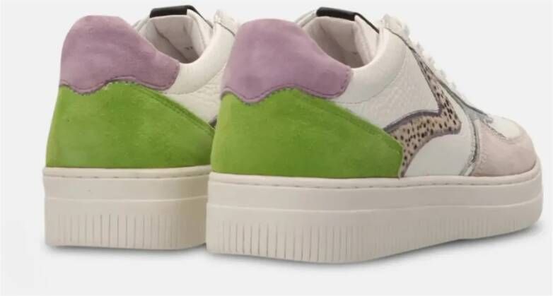 Maruti Witte Pixel Off White Lime Sneaker
