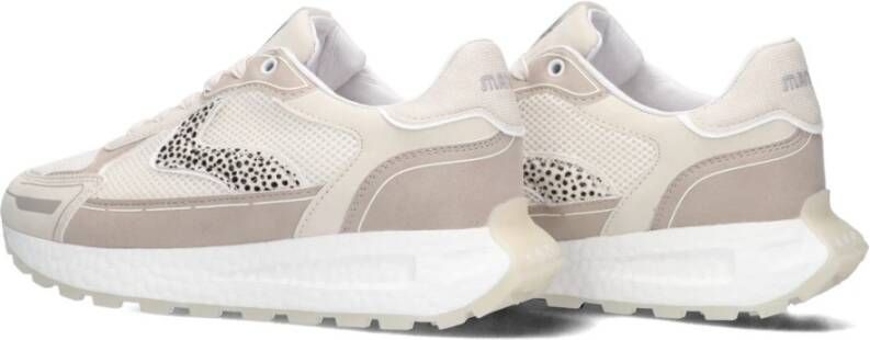 Maruti Witte Suède Lage Sneakers