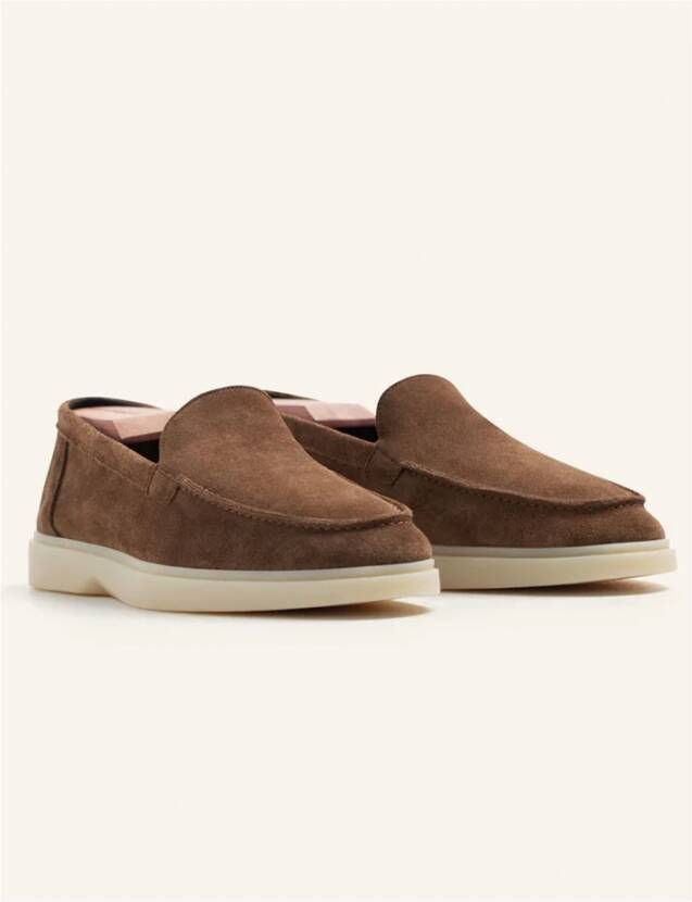 Mason Garments Amalfi Bruine Loafers Brown Heren