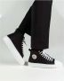 Mason Garments Astro High Synthetische Leren Sneakers Zwart Heren - Thumbnail 4