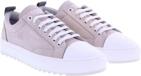 Mason Garments Nubuck Astro Sneakers Synthetisch Grijs Heren