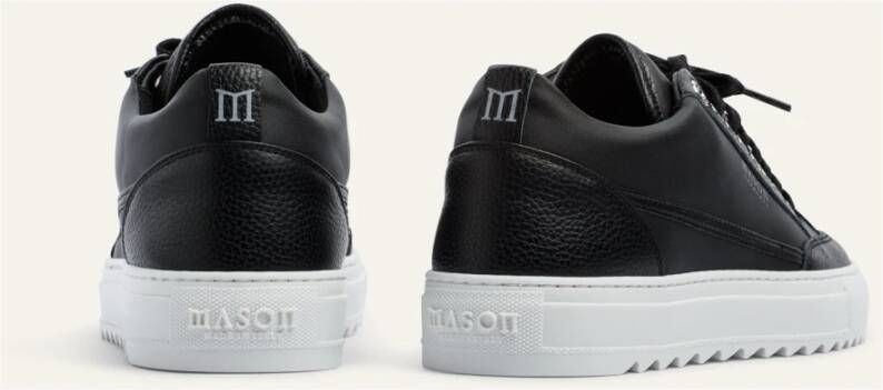 Mason Garments Elegante Bicolore Zwarte Schoen