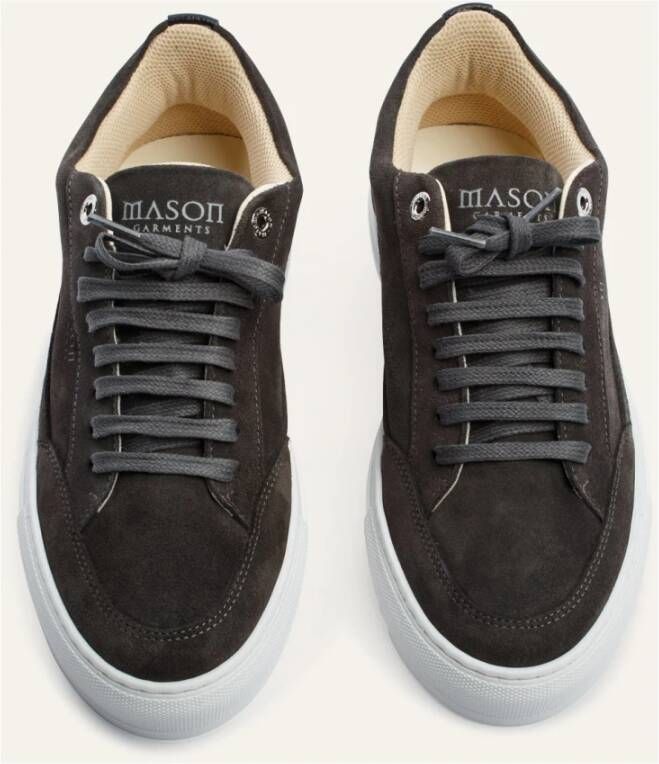 Mason Garments Lage Sneakers Heren Tia Nativo Maat: 40 Materiaal: Suède Kleur: Grijs - Foto 3