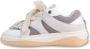 Mason Garments Elegante Suède en Mesh Sneakers Multicolor Dames - Thumbnail 2