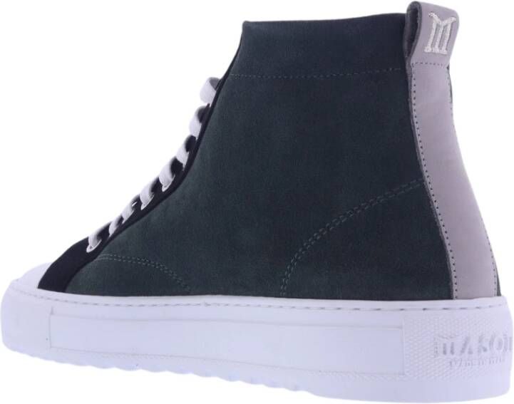 Mason Garments Syntetisch.41 Herensneakers Groen Heren