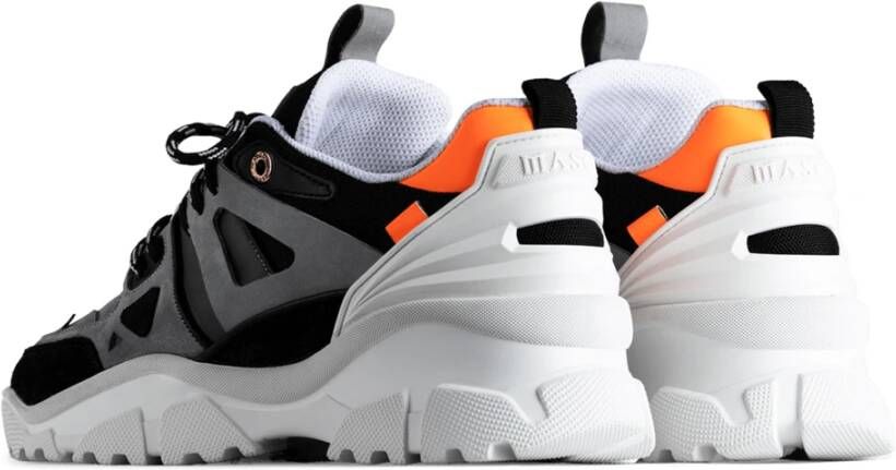 Mason Garments Genova II Sneaker Stijlvolle Sneakers Grijs Heren