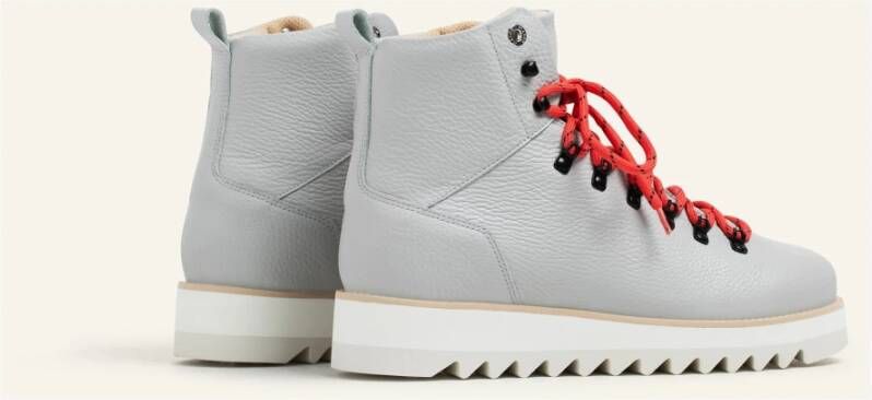 Mason Garments Grijze High-Top Sneaker voor stadsverkenners