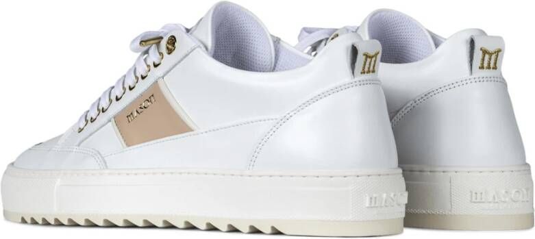 Mason Garments Mason -kledingstukken Tia Sneakers met Ss23 29A Wit Dames