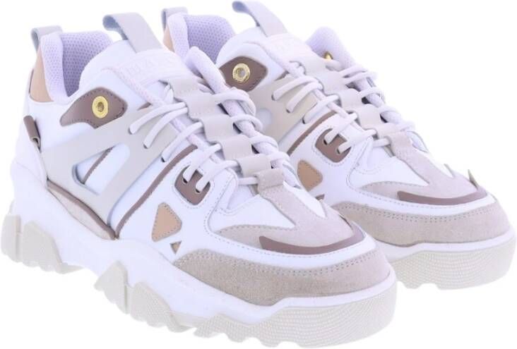 Mason Garments Genova Quattro Sneakers Synthetisch Wit Heren
