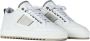 Mason Gar ts Tia sneaker van leer met suède details Wit - Thumbnail 4