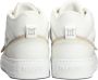 Mason Garments Witte Leren Mid Sneakers White Heren - Thumbnail 4
