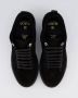 Mason Garments Zwarte Suede Sneakers met Gouden Accents Black Heren - Thumbnail 11