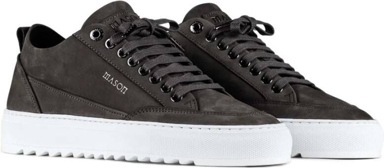 Mason Garments Eterno Sneakers Donkergrijs Grijs Heren