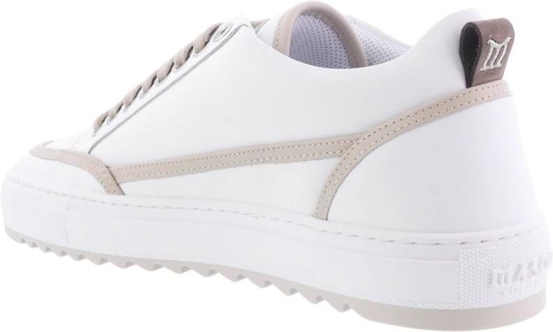 Mason Garments Heartbeat Sneaker Upgrade voor Mannen Wit Heren