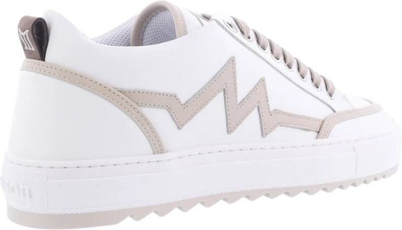 Mason Garments Heartbeat Sneaker Upgrade voor Mannen Wit Heren