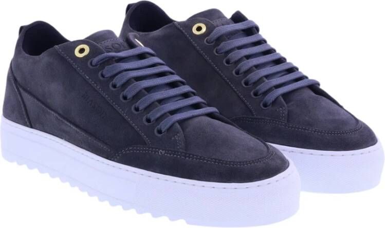 Mason Garments Tia Suede Donkergrijze Sneakers Grijs Unisex