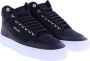 Mason Garments Essenziale Mid Sneakers Black Heren - Thumbnail 5