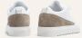Mason Gar ts Wit Taupe Klassieke Italiaanse Stijl Schoen - Thumbnail 2