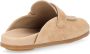 Max Mara Beige Suède Manly Sabot Schoenen Beige Dames - Thumbnail 5