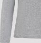 Max Mara Grijze Wol Kasjmier Boothals Trui - Thumbnail 2