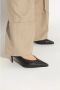 Max Mara Leren hakken schoenen Black Dames - Thumbnail 2