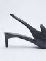 Max Mara Leren Loafers met Monogram Detail Black Dames - Thumbnail 4