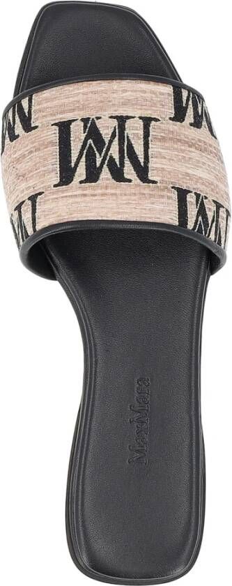 Max Mara Logoslide Slippers