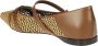 Max Mara Rafia Mary Jane Ballerina Flats - Thumbnail 2