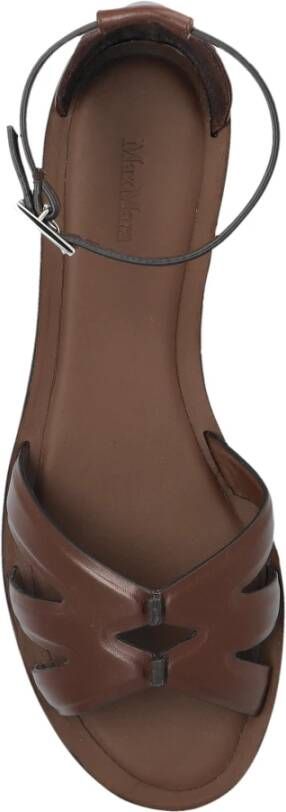 Max Mara Sandalen Doubleflat
