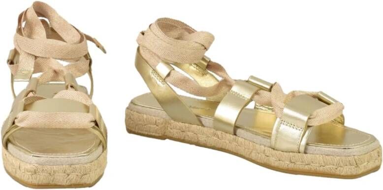 Max Mara Sandalo Yellow Dames