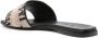 Max Mara Slide Sandalen met Logo Detail - Thumbnail 5