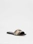 Max Mara Slippers met Logo Detail Beige Dames - Thumbnail 8