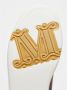 Max Mara Stijlvolle leren sneakers met wollen voering Gray Dames - Thumbnail 4