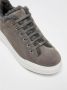Max Mara Stijlvolle leren sneakers met wollen voering Gray Dames - Thumbnail 5