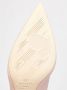 Max Mara Weekend Geometrische Hak Leren Pumps Pink Dames - Thumbnail 4