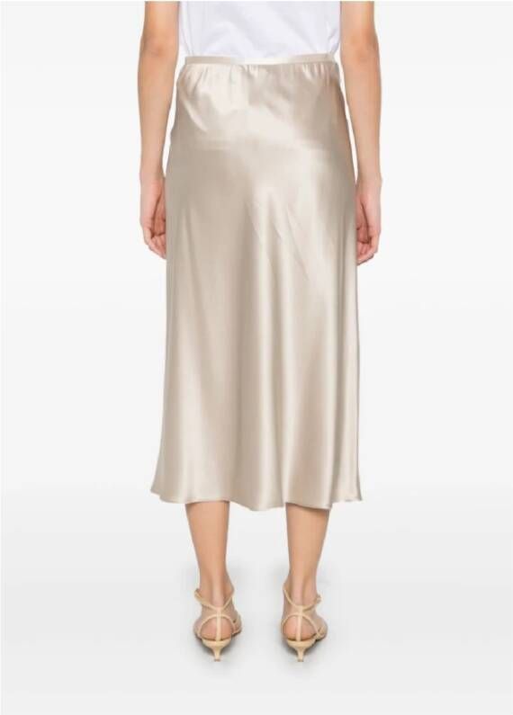 Max Mara Zijden Notebook Rok
