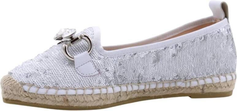 Maypol Stijlvolle Zomer Espadrilles White Dames