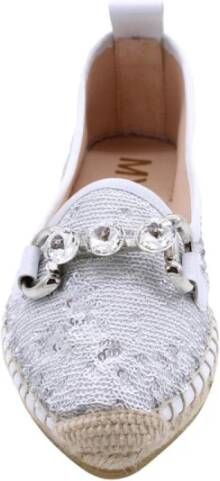 Maypol Stijlvolle Zomer Espadrilles White Dames